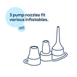 Portable Electric Air Pump With Nozzles
