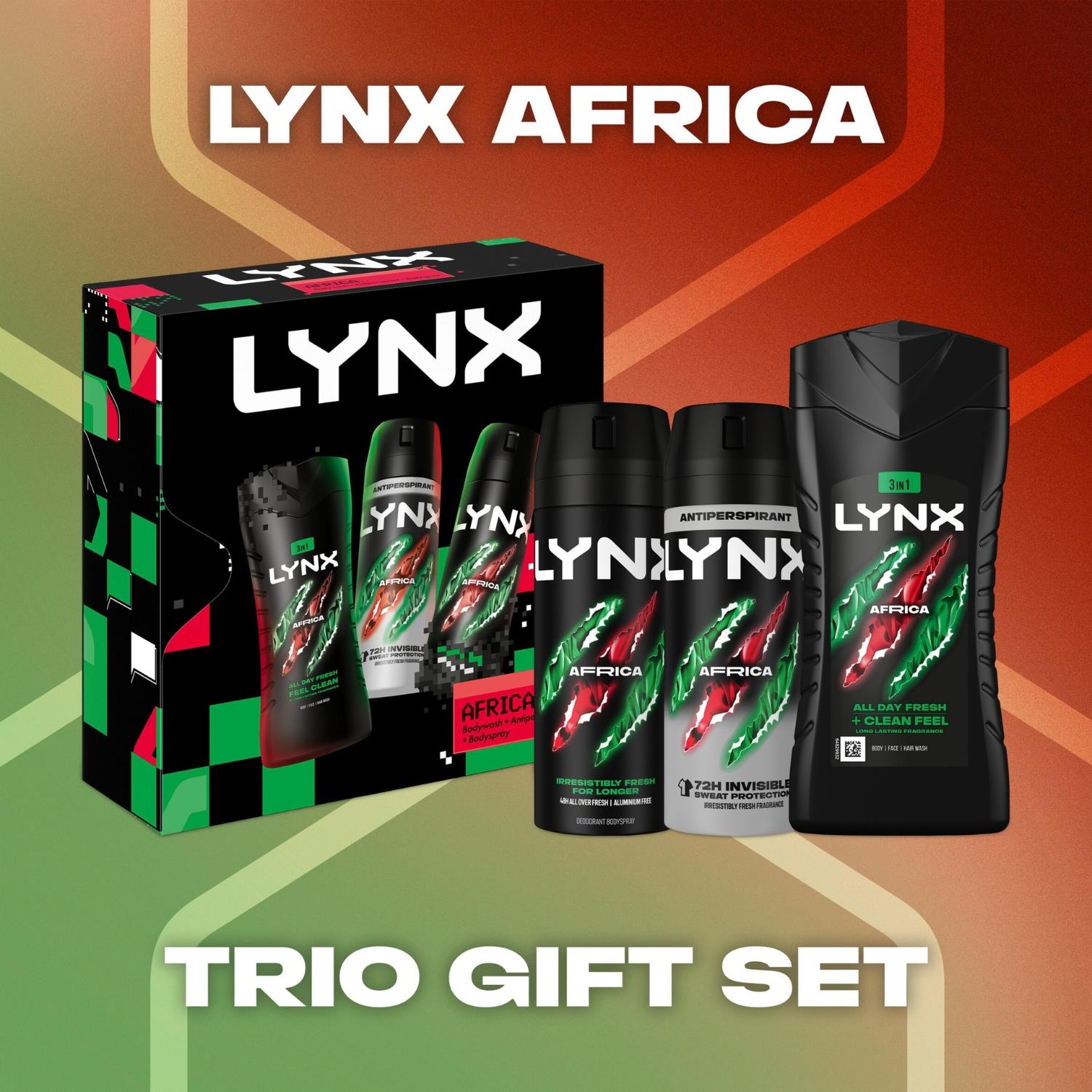 Africa Trio Gift Set With Body Wash, Spray And Antiperspirant | Set of 1
