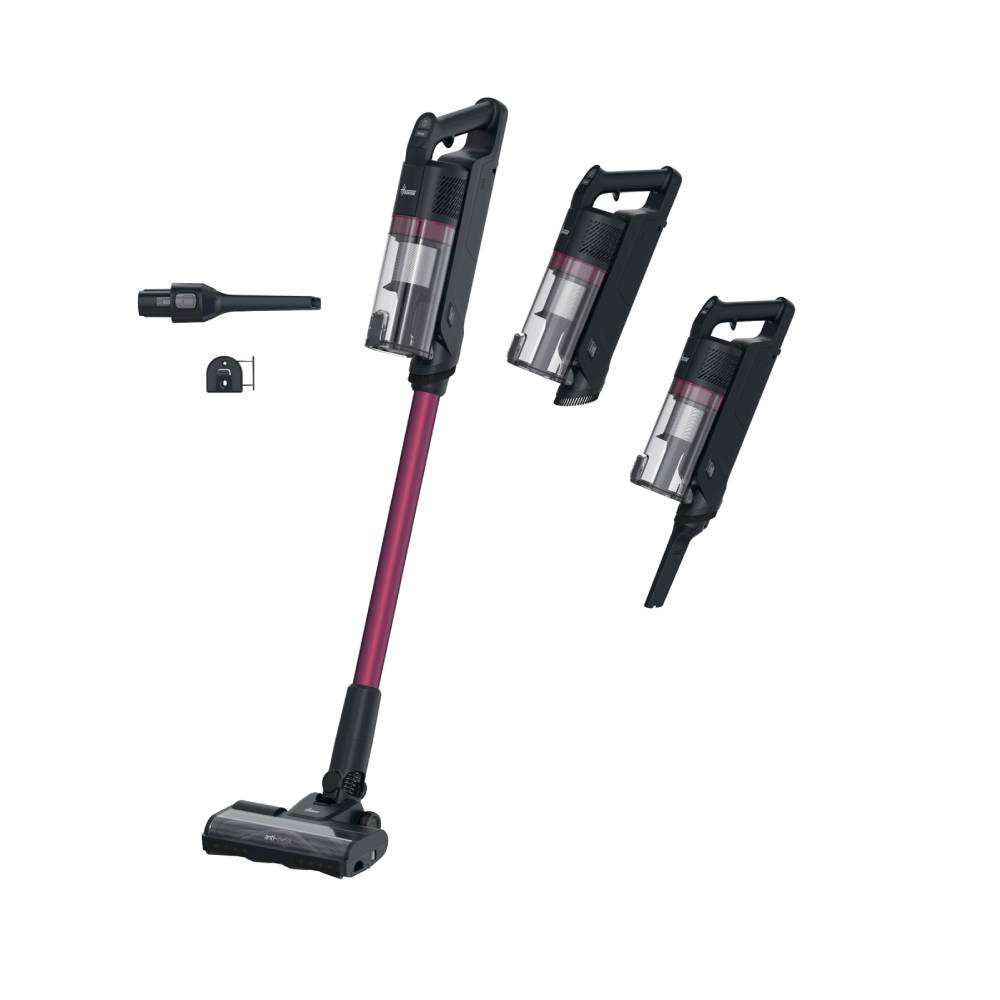 200w Cordless Stick Vacuum Cleaner With Anti-tangle Brush, Led Floor Lights, 50-min Runtime, Detachable Battery & Handheld Mode