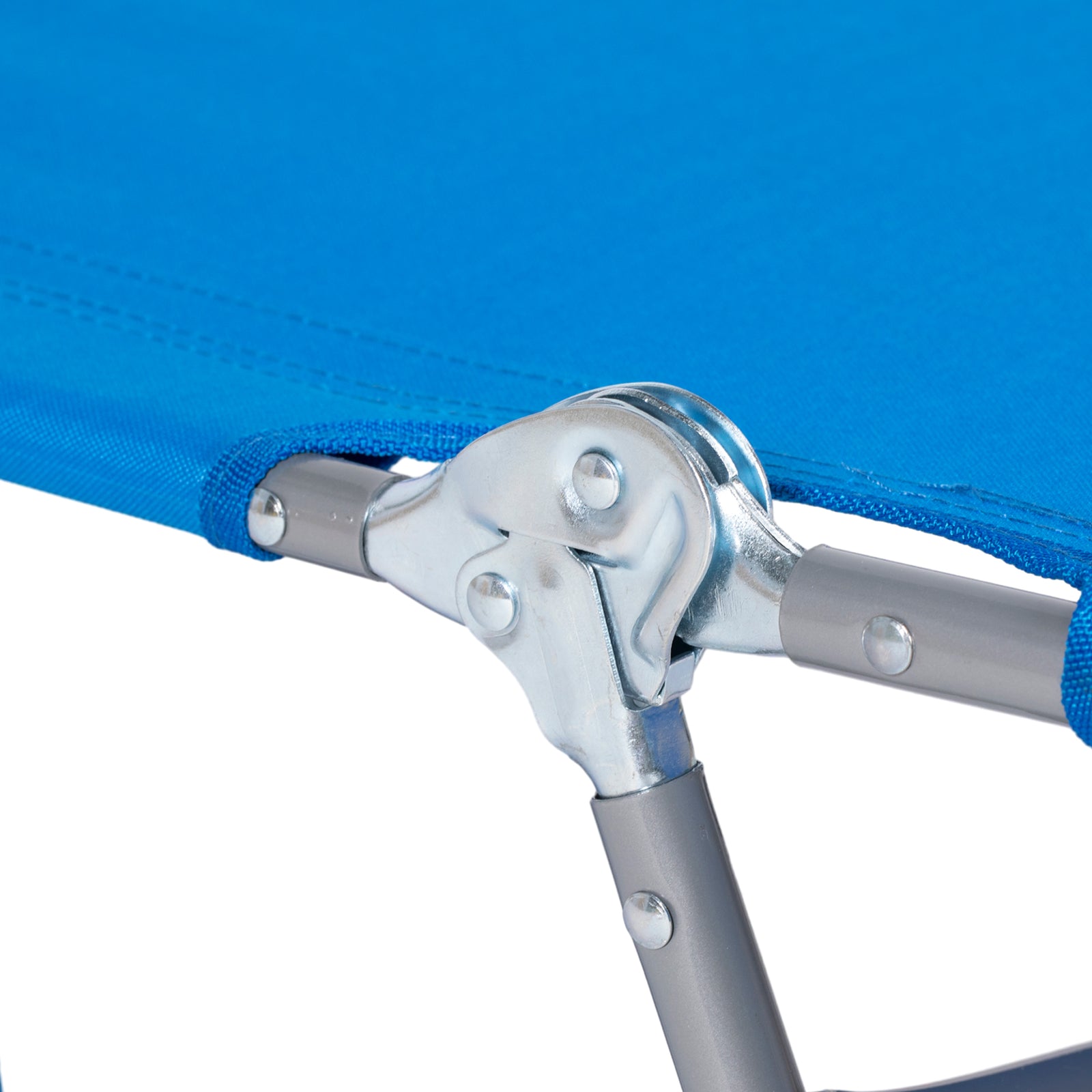 Chaise Lounge W/ Face Cavity & Arm Slots | Blue