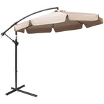 2.7m Cantilever Parasol Banana W/ Crank Handle