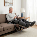 HOMCOM Leg Massagers For Pain And Circulation, Foot Massager With Heat