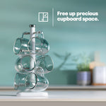 Taurus Mug Tree Stand | White