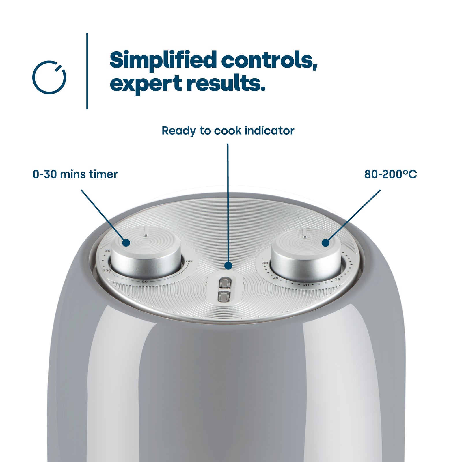 2l Air Fryer - Grey