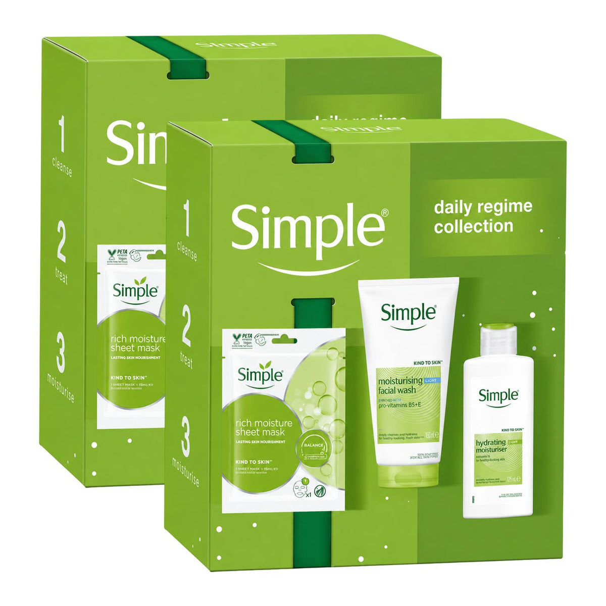 Daily Regime Edition Gift Set With Facial Wash And Moisturiser | Set of 2