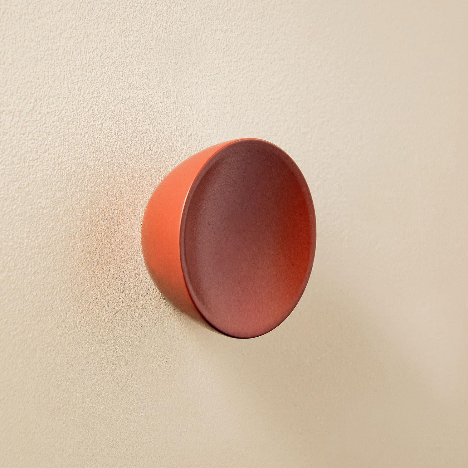 Towel Hook, Coat Hook, Round Handle, Round Knob, Brown, Geyser Collection