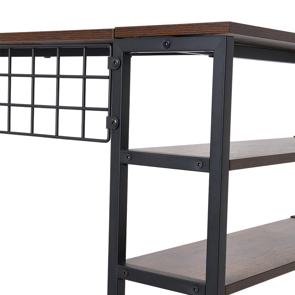 Kitchen Bakers Rack With Power Outlets