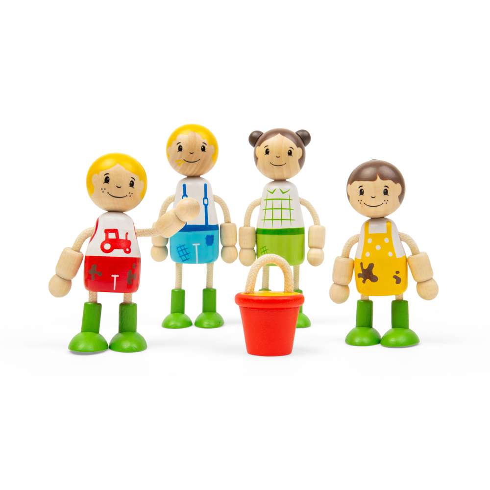 Tidlo Farmer Family Dolls