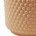 Dusty Pink Raised Dots Ceramic Plant Pot 15 X 15 X 12.5cm