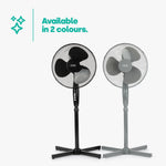 16" Pedestal Fan - Black