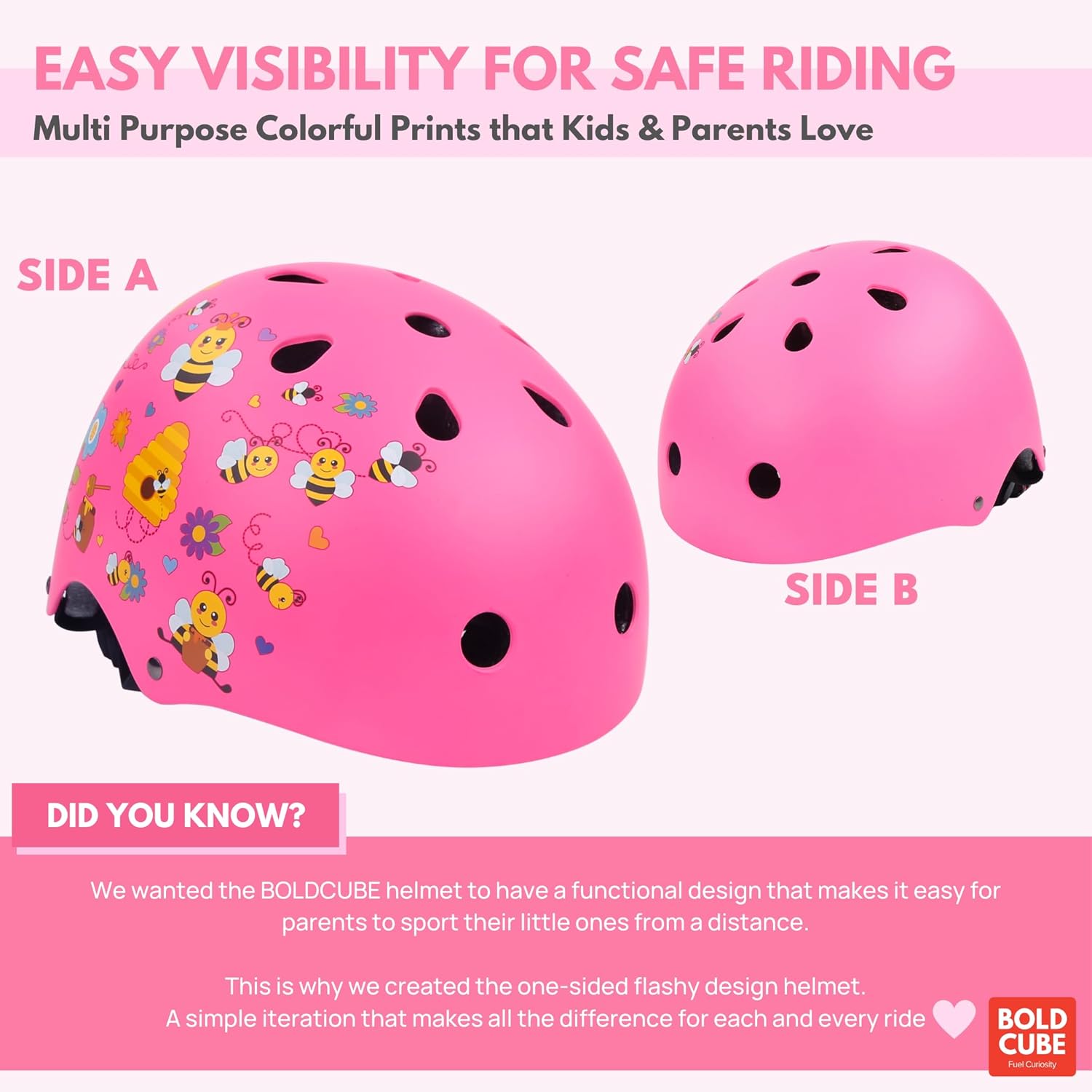 Kids Helmet - S | Pink