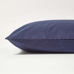 Continental Egyptian Cotton Pillowcase 200 Tc | 40 x 80cm | Navy Blue