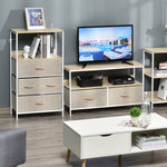 3/4 Drawer Storage Chest Unit Home Shelves Living Bedroom | Large