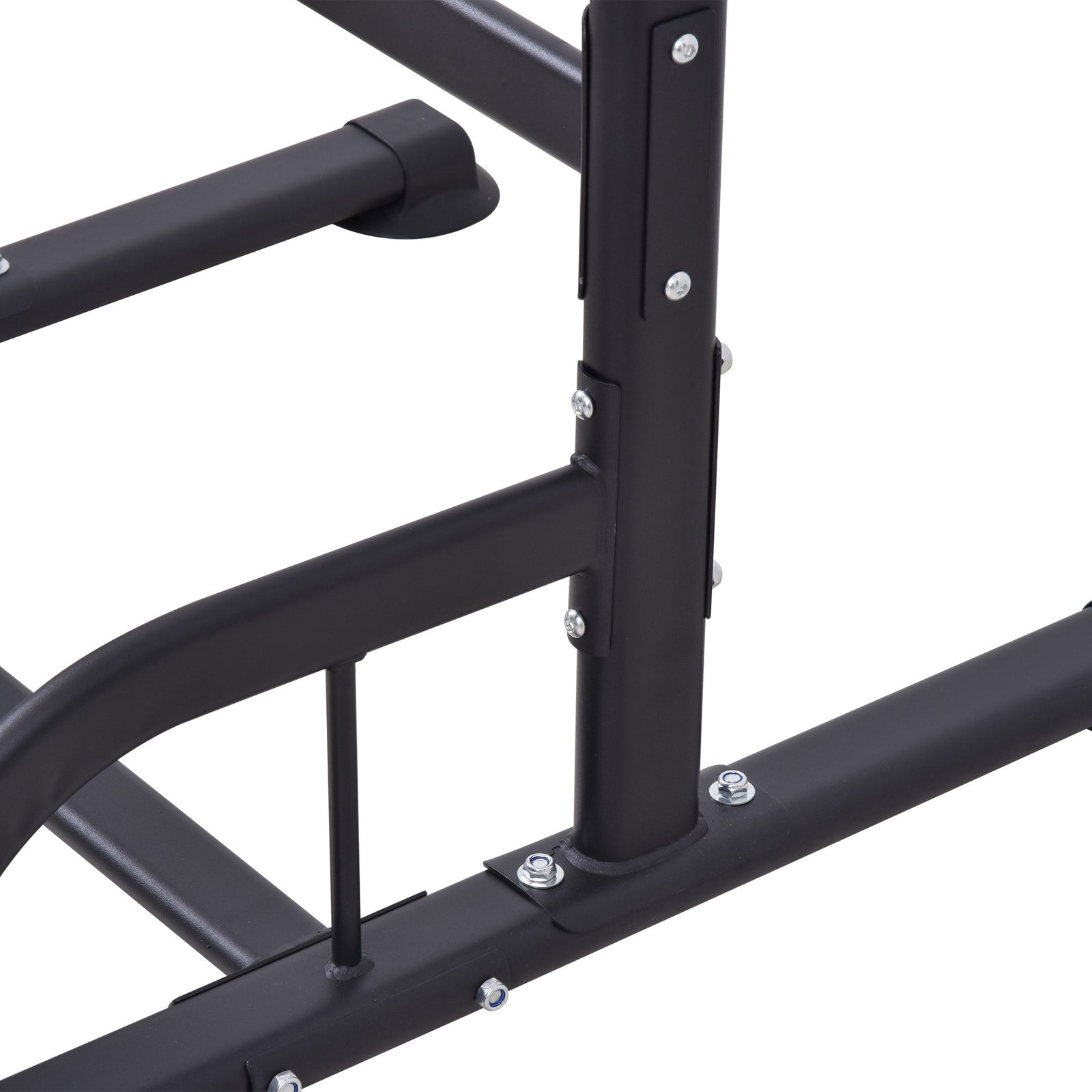 Height Adjustable Power Tower Pull Up Bar For Home Gym | Black