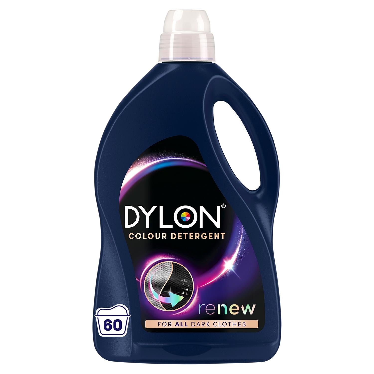 Liquid Laundry Detergent For All Black & Dark Clothes, 60 Washes