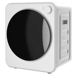 HOMCOM 4kg Front Load Laundry Dryer With 2 Power Modes, White
