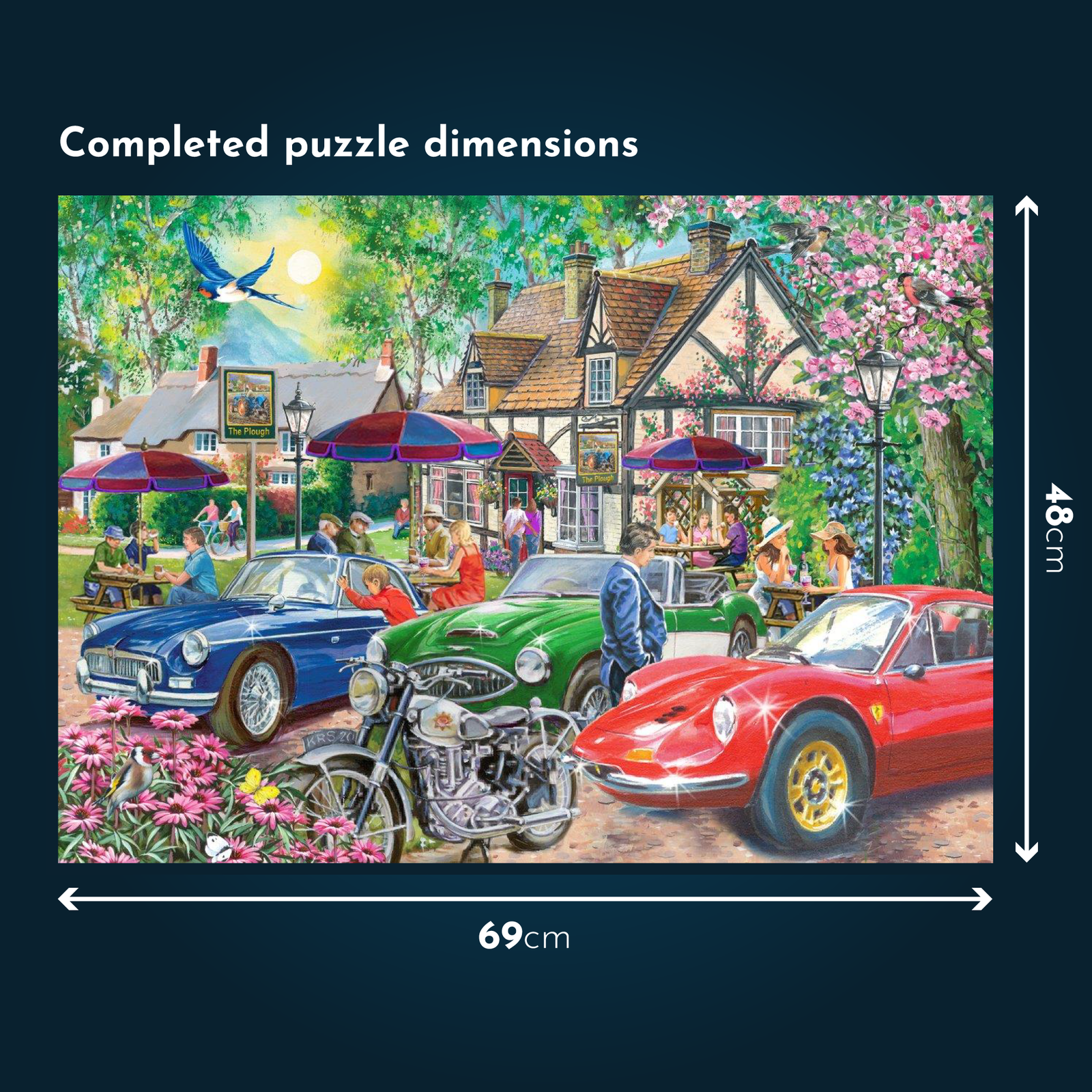 Pennies To Spend Jigsaw - Big 500 Piece Jigsaw Puzzle For Adults, With Extra Large Pieces