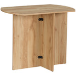 Foldable Dining Table Compact Drop Leaf Table For Kitchen | One Size | Oak