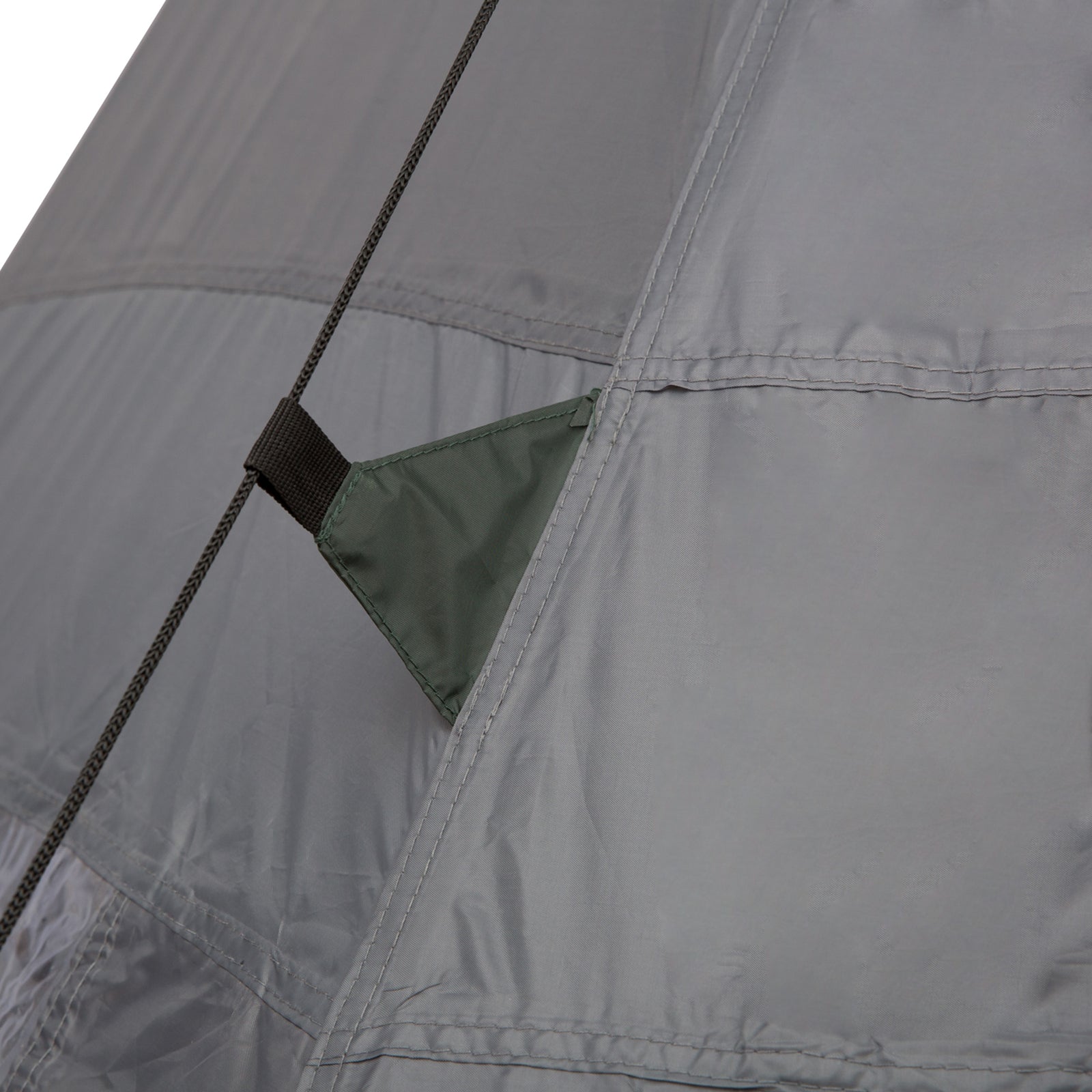 6 Man Tent Metal Poles Water-resistant Walls Windows Door | Gray