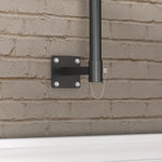 Wall Mounted Parasol W/ Vent & 8 Ribs | Charcoal Grey