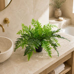 50cm Luxury Artificial Evergreen Fern Plant