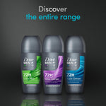 Men+care Antiperspirant Roll On Clean Comfort 72h Protection, 6x50ml