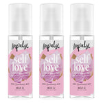 Body Fragrance Mist Self Love With Rose Petals & Cedarwood Scent 150ml, 3 Pack