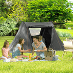 3 Man Tent, 3000mm Waterproof, Living Area, 2 Bedrooms | Dark Grey