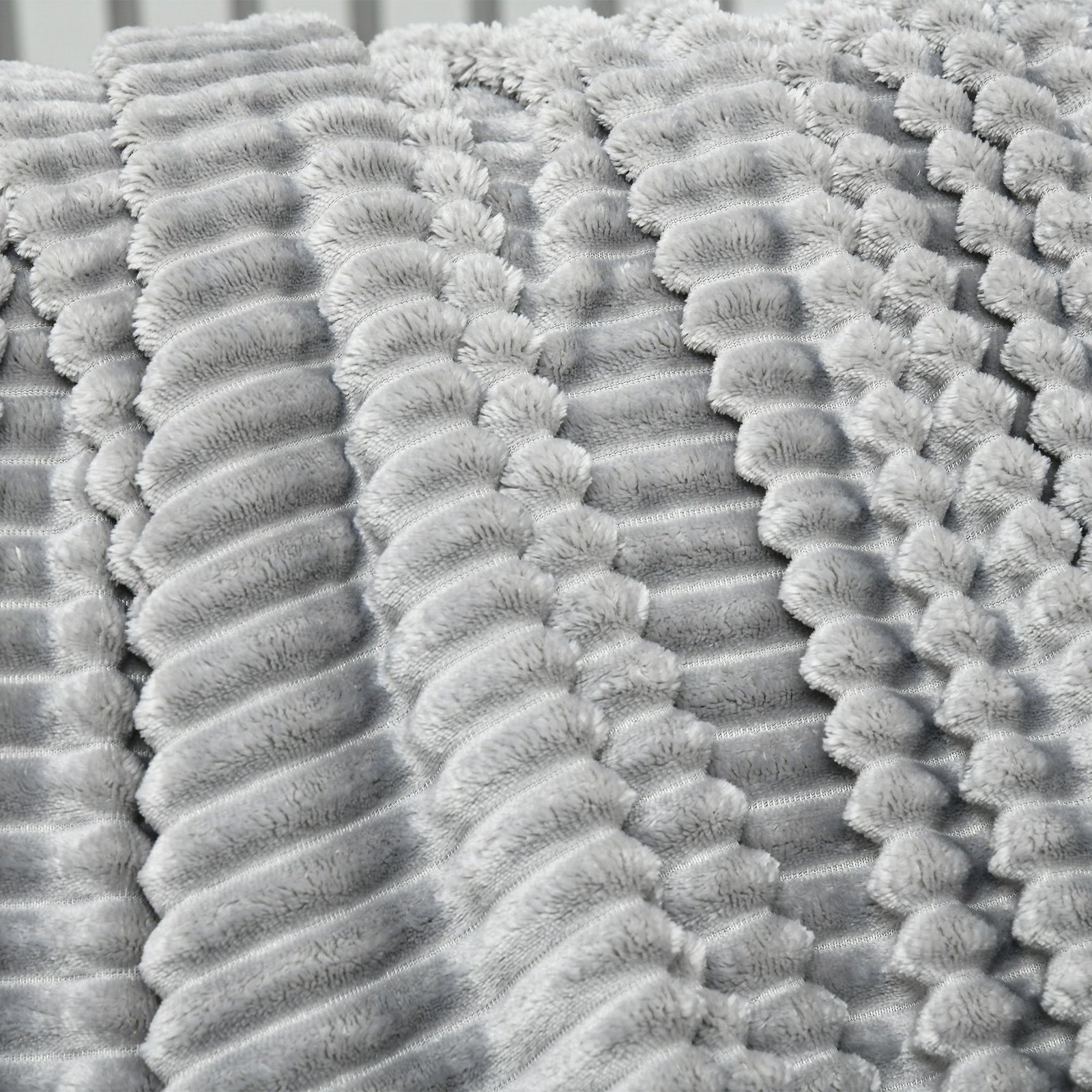 Single/king Flannel Fleece Blanket Throw Blanket For Bed | King | Gray