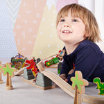 T-Rex Bursting Bridge for Wooden Dinosaur Train Set