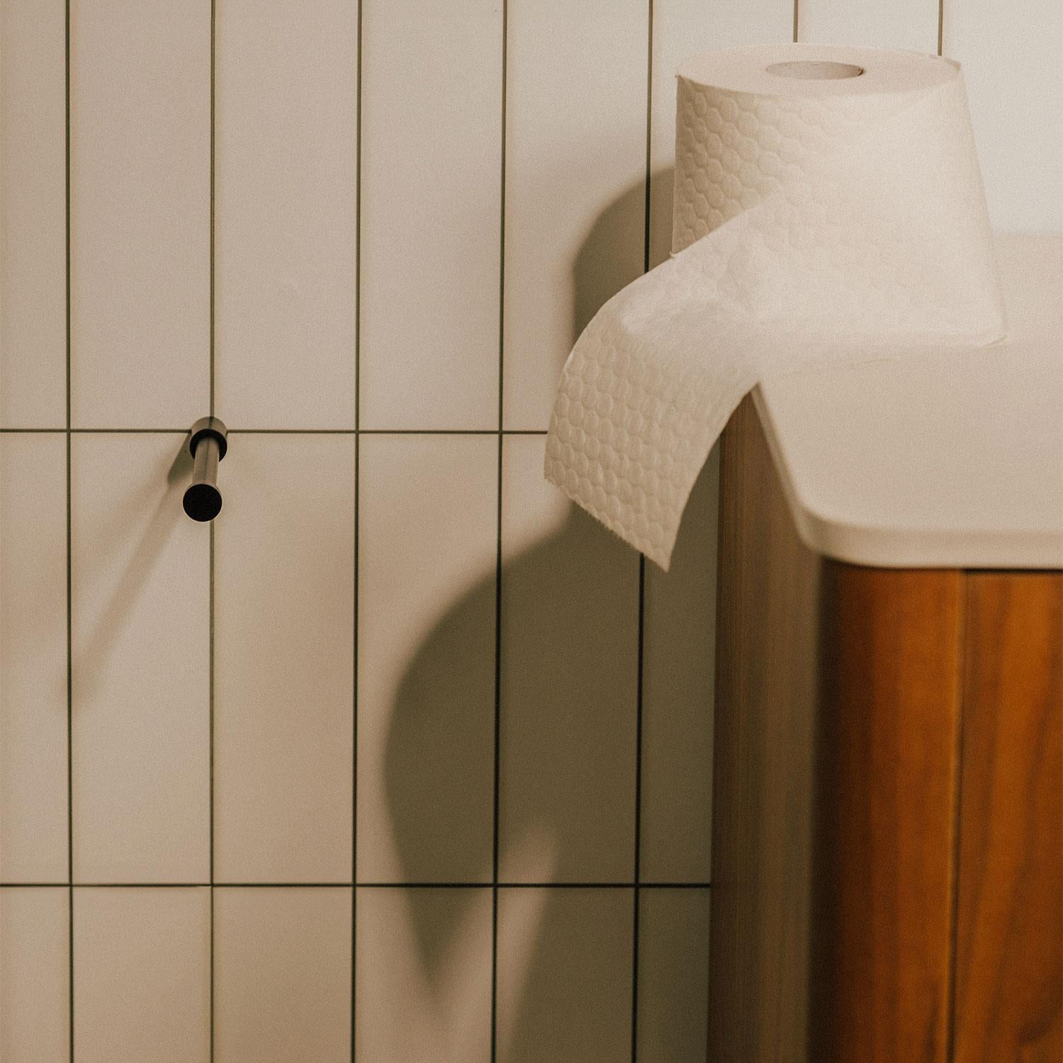 Paper Holder Without Cover Matt Black Logic