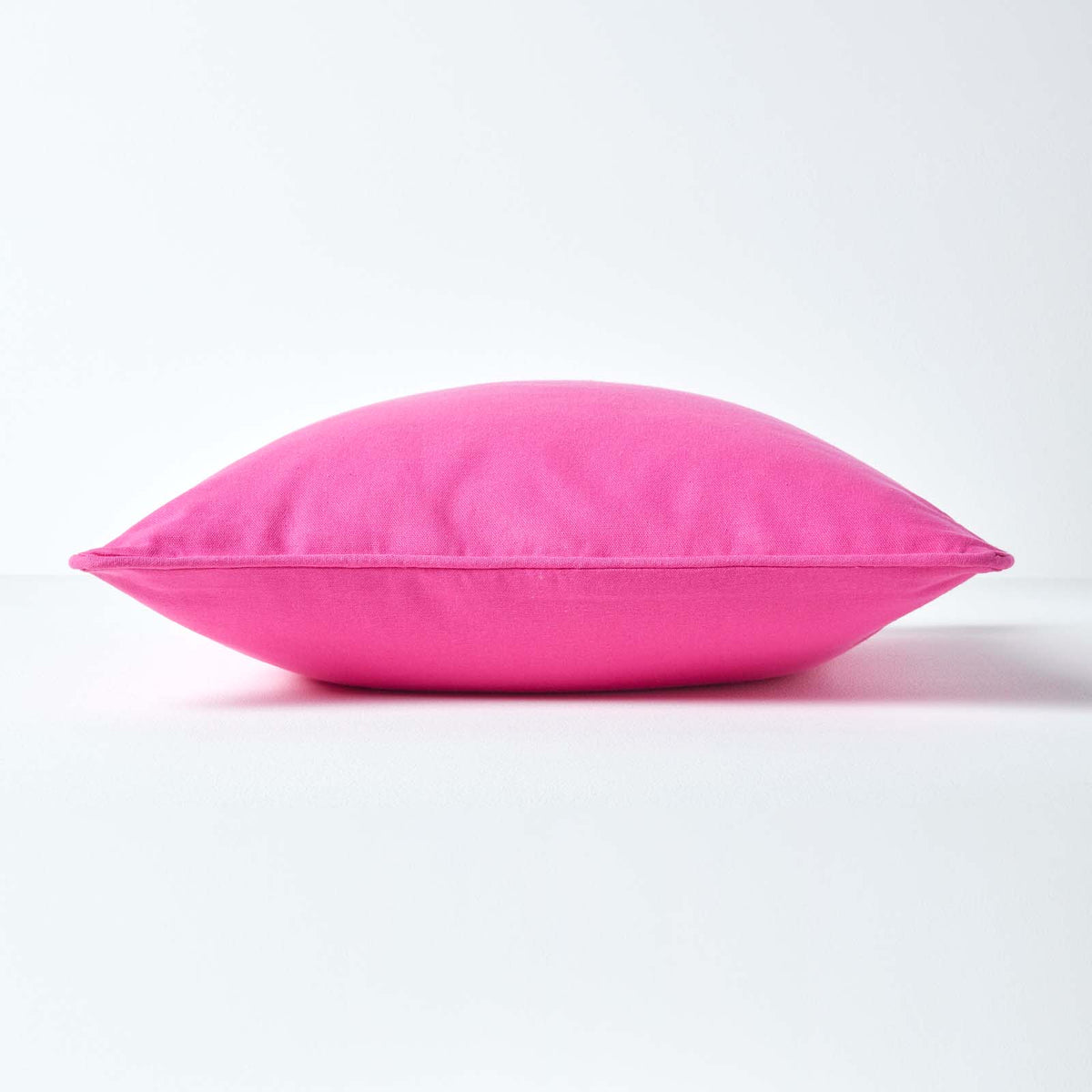 Cotton Plain Cushion Cover | 60cm x 60cm | Cerise pink