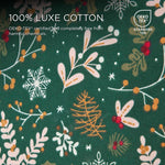 Festive Forest Green Christmas Apron