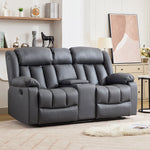 Sheridan 2 Seat Manual Recliner Sofa With Central Console
