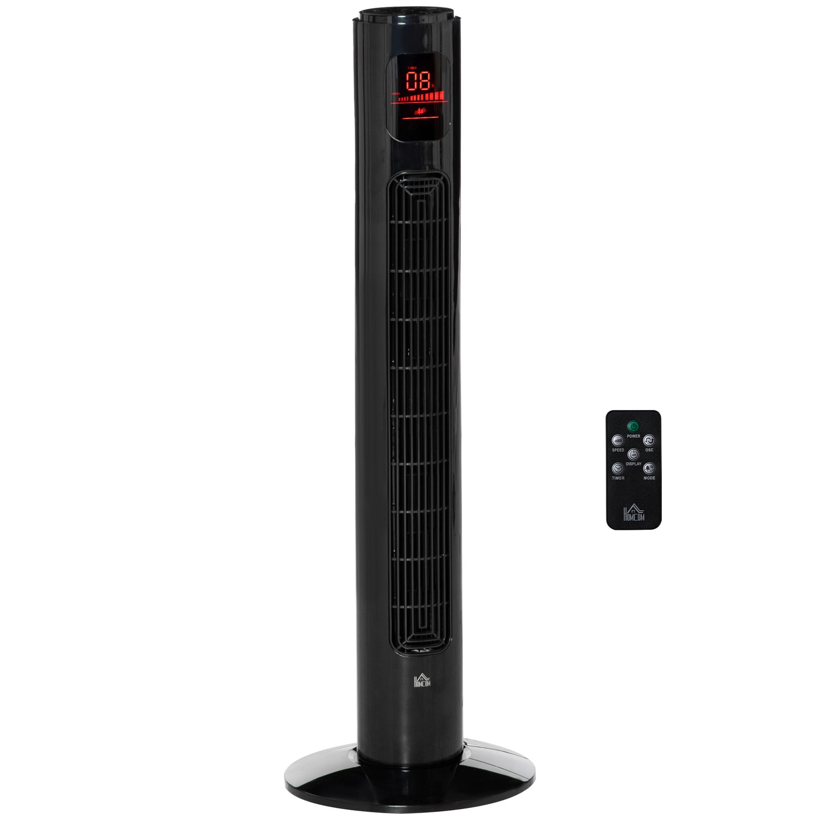 38 Inch Tower Fan With 70° Oscillation 3 Speed And 3 Mode | One Size | Black