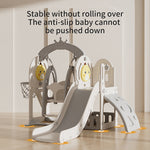 Yellow Duck Toddler Playset With Slide, Swing, Basketball Hoop & Toy Storage – Cute & Safe Hdpe Activity Center For Kids