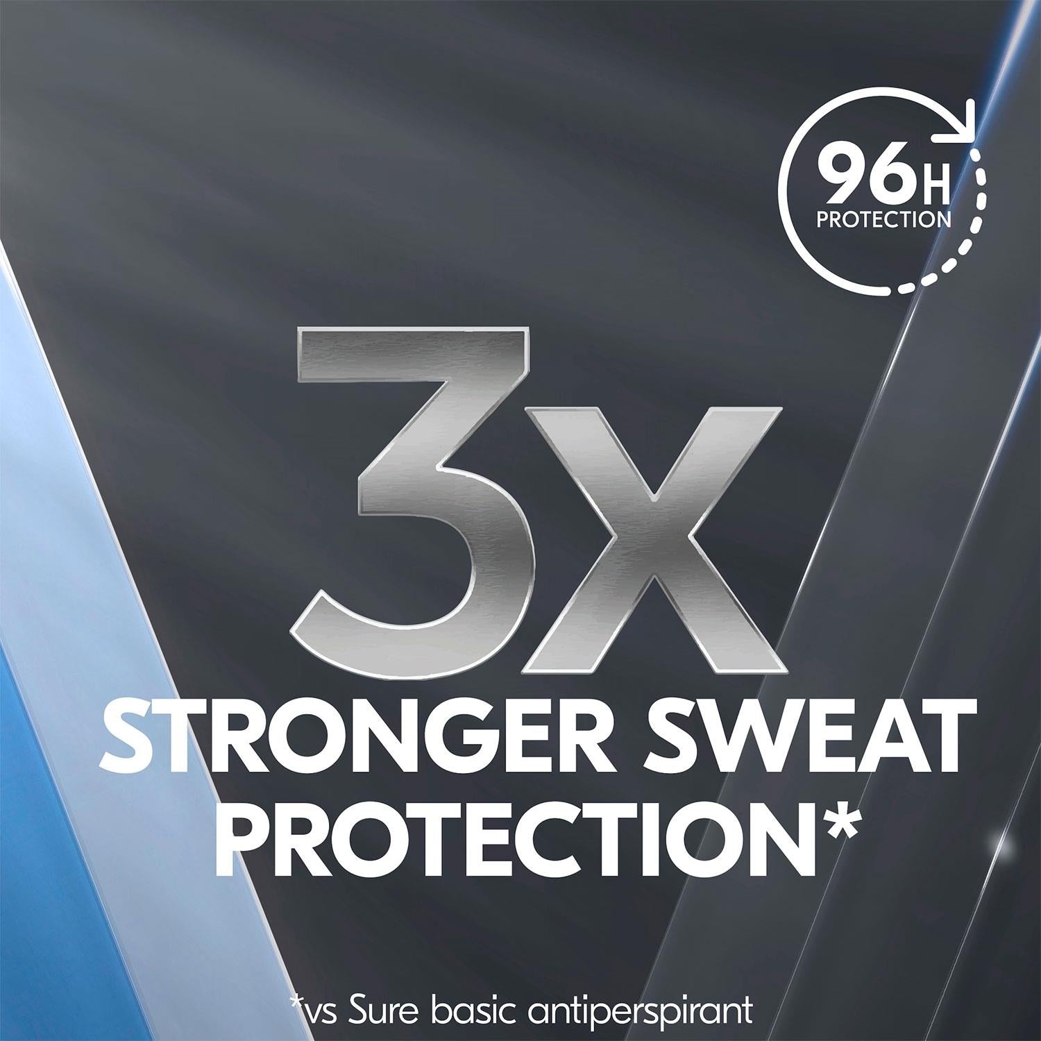 Men Maximum Protection 96h Antiperspirant Deodorant Sport Active 150ml, 3pk | 3