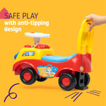 Hillington My First Ride On Toddler Buggy Car Walker Toy With Steering Wheel