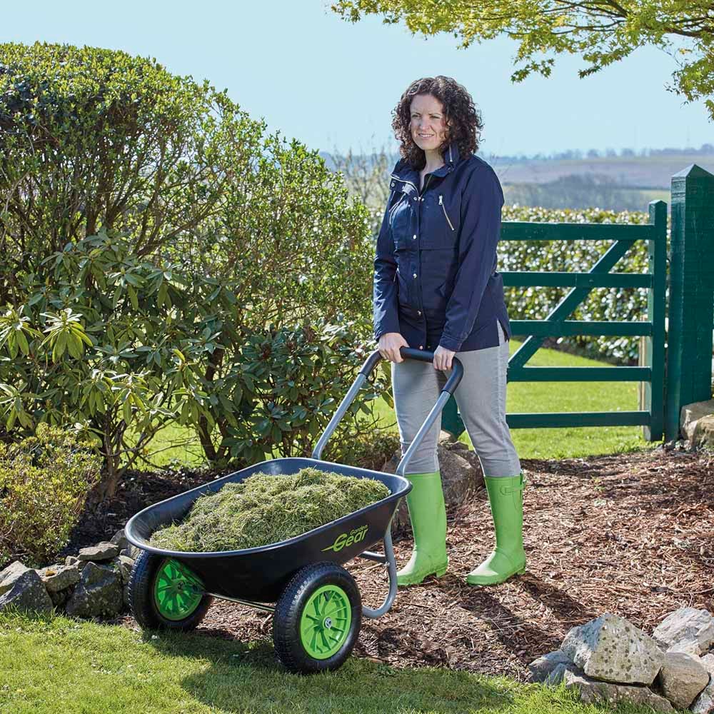 Two Wheeled Wheelbarrow