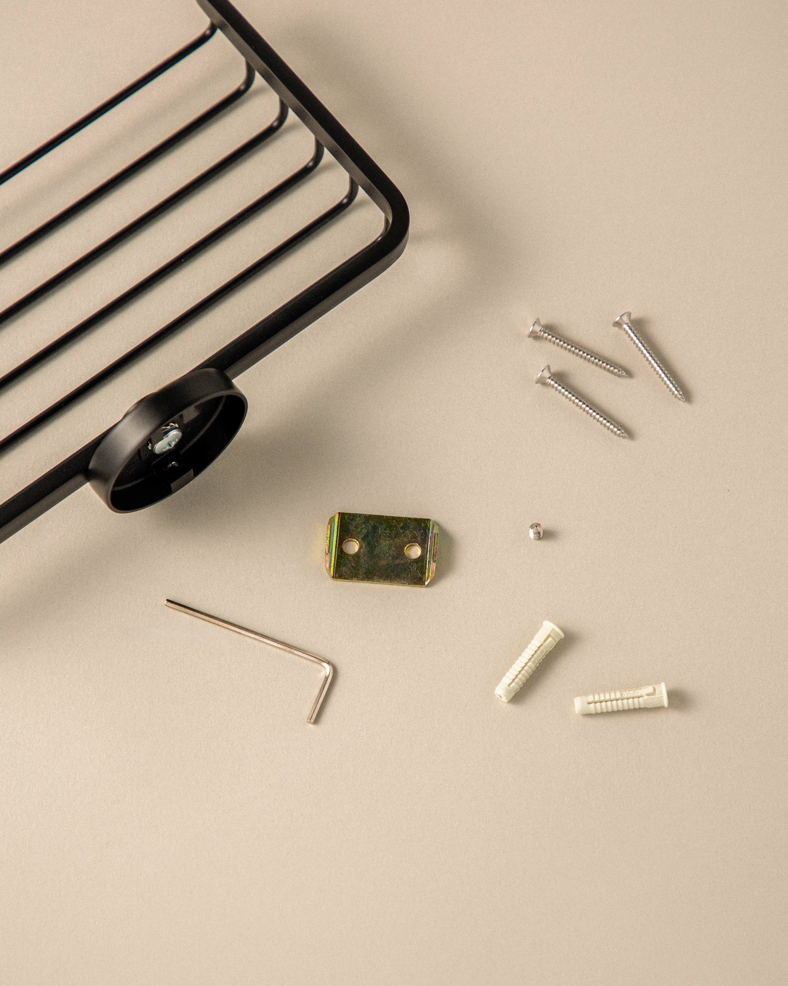 Shower Caddy Basket, 20cm, Chrome, Anti-corrosion, Start Collection