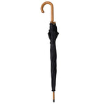 Plain Stick Umbrella | One Size | Black