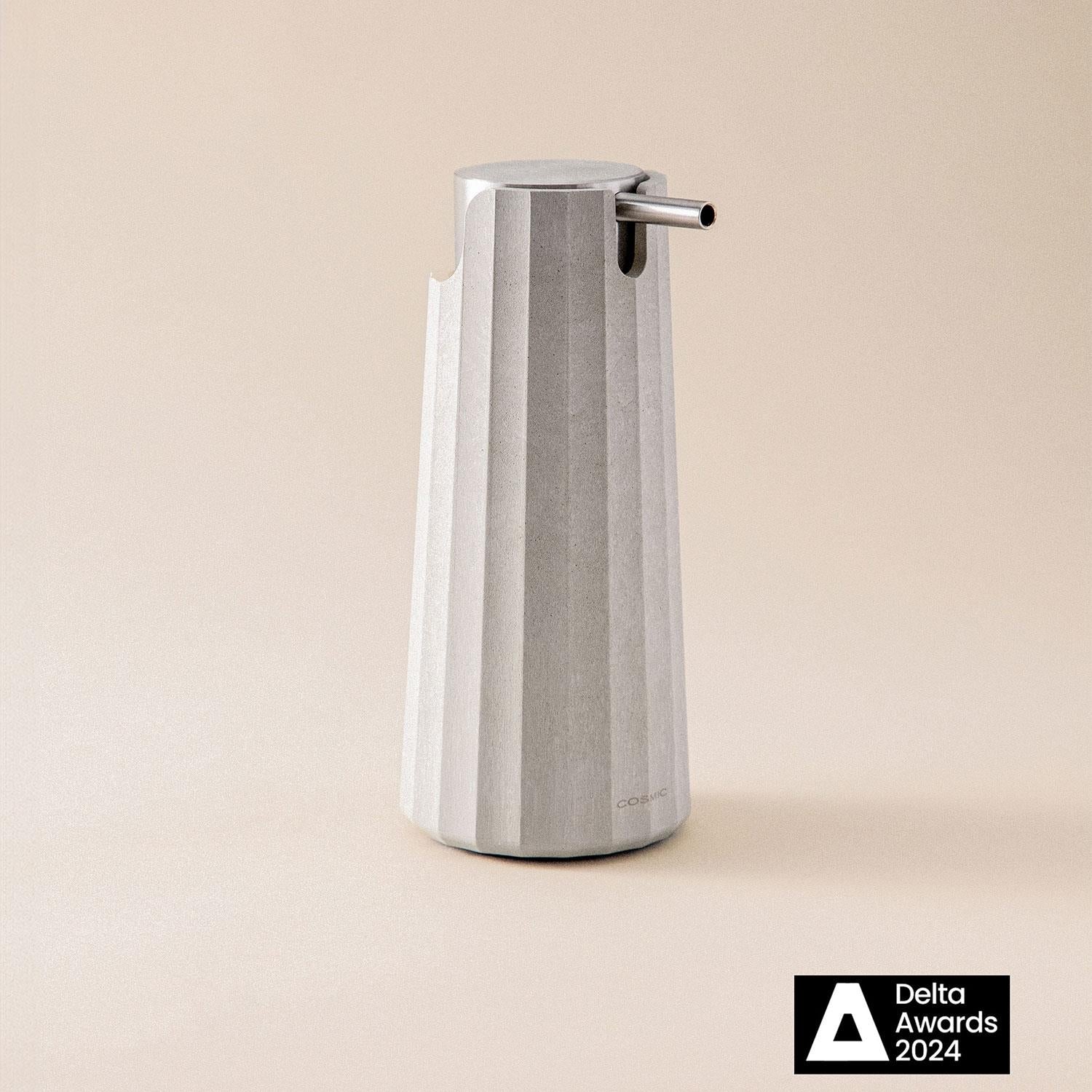 Soap Dispenser, 200ml White, Recycled Materials, Avenir Collection