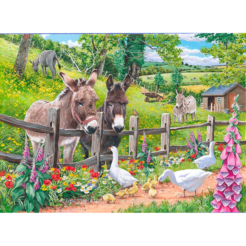Jack & Jenny - Big 250 Piece Jigsaw Puzzle For Adults & Kids, With Extra Large Pieces