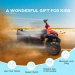 12v Kids Electric Quad Bike W/ Spring Suspension, Forward, Backward | Red