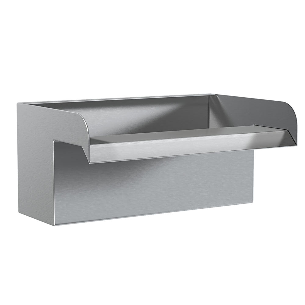 0.2-0.4m Back Entry Stainless Steel Water Blade-6cm Spout Width | Small | Silver