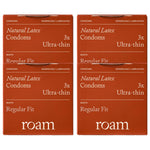 12 Pack Ultra-thin Condoms For Safer Sex & Contraception Regular Fit