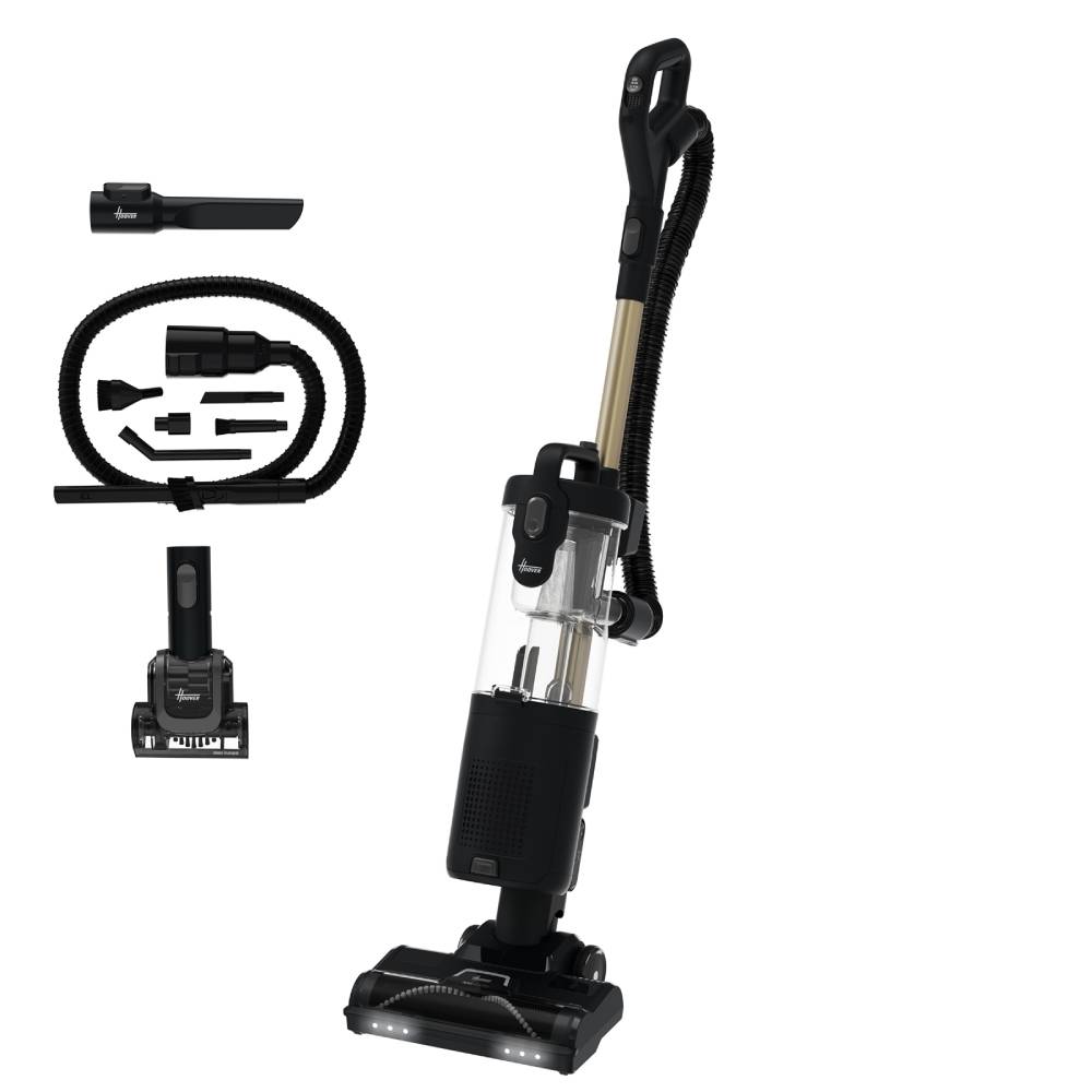 850w Upright Vacuum Cleaner With 2.5l Dust Bin, H13 Hepa Filter, Anti-tangle Brush, Led Light & Handheld Function