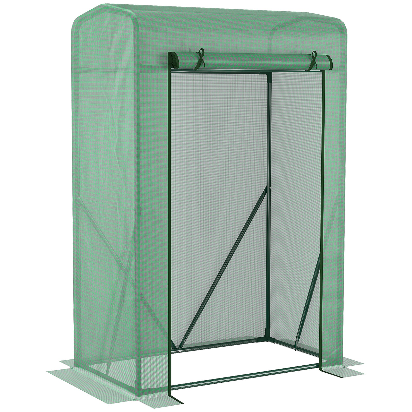 Portable Greenhouse With Zipper 100x50x150cm