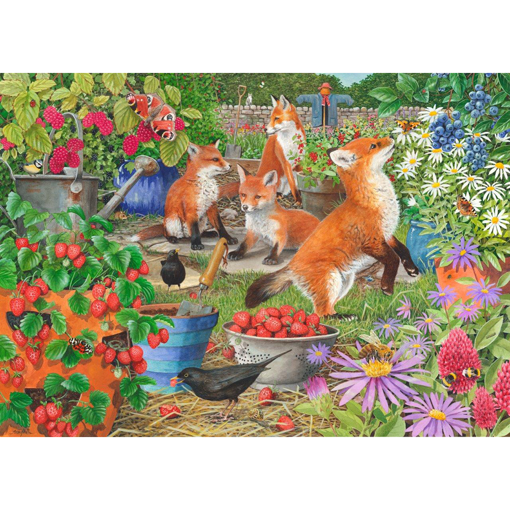Foxy Ladies - 1000 Piece Jigsaw Puzzle For Adults