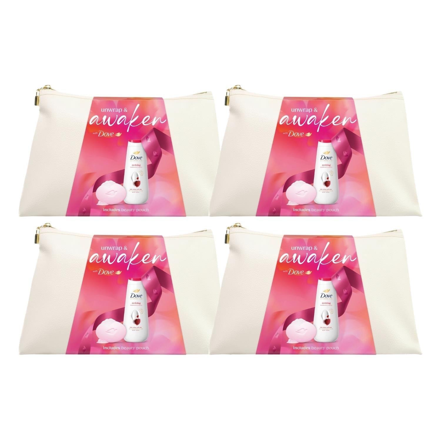 Treats Beauty Pouch Gift Set, 2 Full-size Products | Set of 4